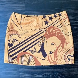 House of Sunny Mini Skirt